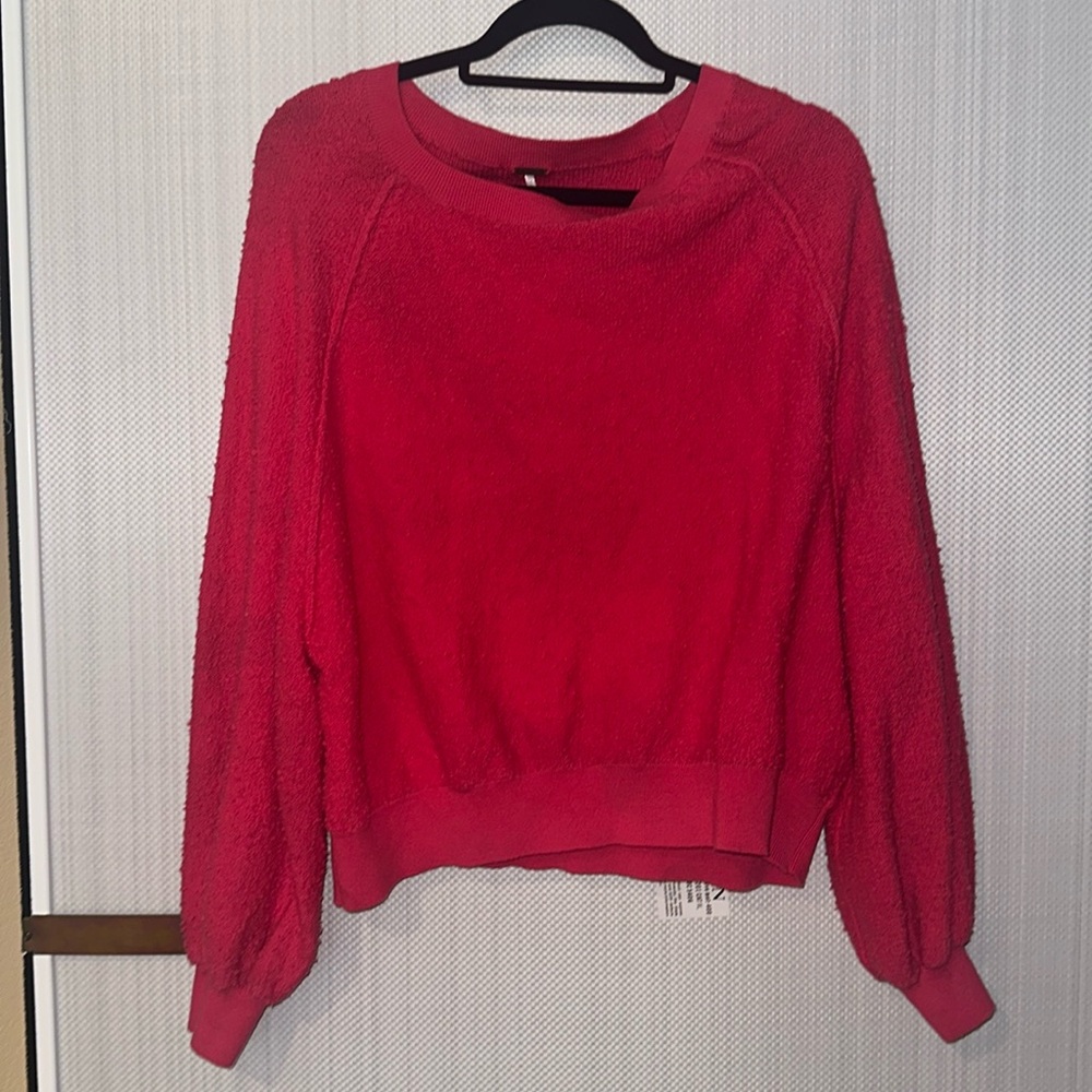 Free People Pink Sweater